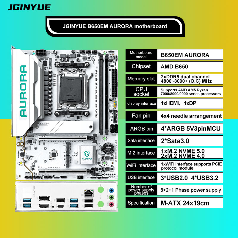 Gaming B650 MATX AMD AM5 DDR5  - Am5 Micro Atx Pcie 5.0 Motherboard review and price