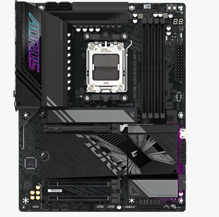 GIGABYTE X870E AORUS ELITE WIF - X870E Atx Motherboard review and price